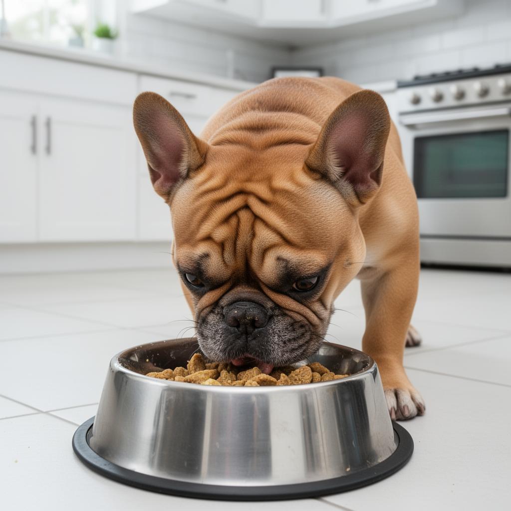French Bulldog at a veterinary checkup in Rhode Island