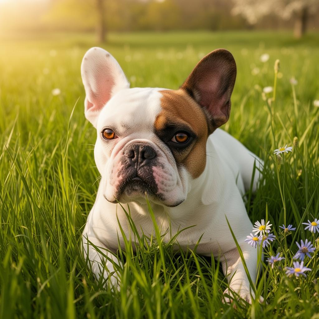 French Bulldog at a veterinary checkup in Maryland